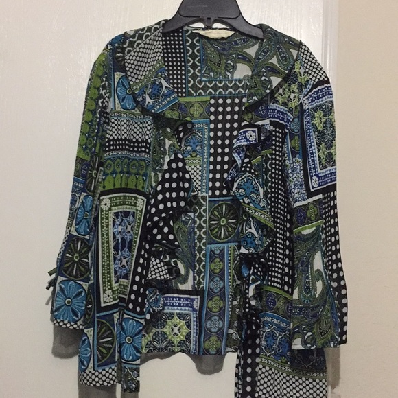 Colorful blouse - Picture 2 of 2